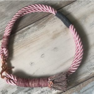 fiffychic Hundehalsband rosa